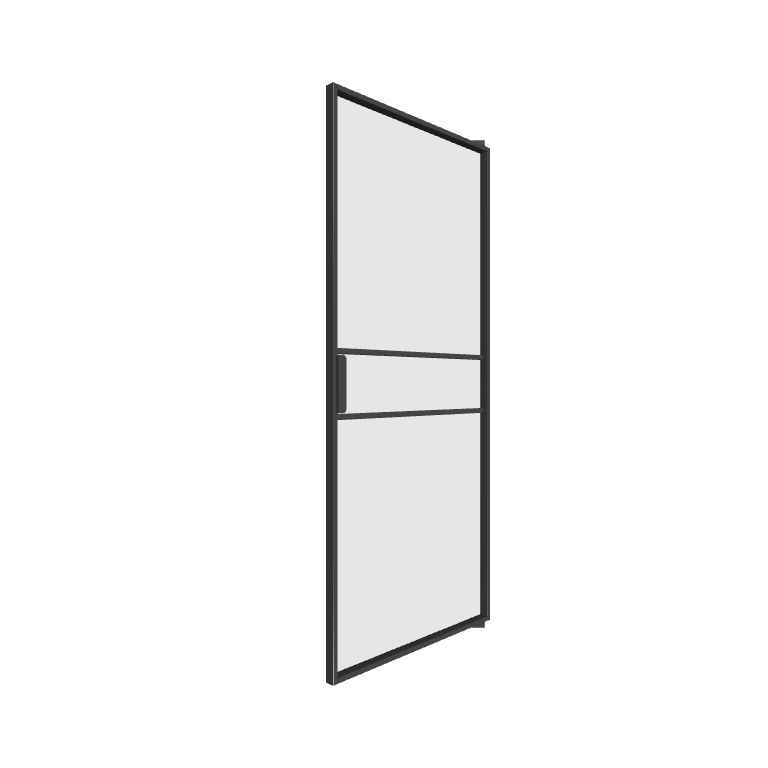 Stahl Loft Pivot-Tür P17 Elegance Line