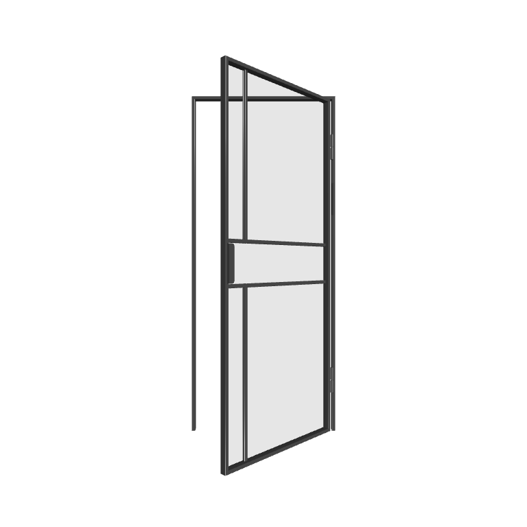 Stahl Lofttür D18 Elegance Line