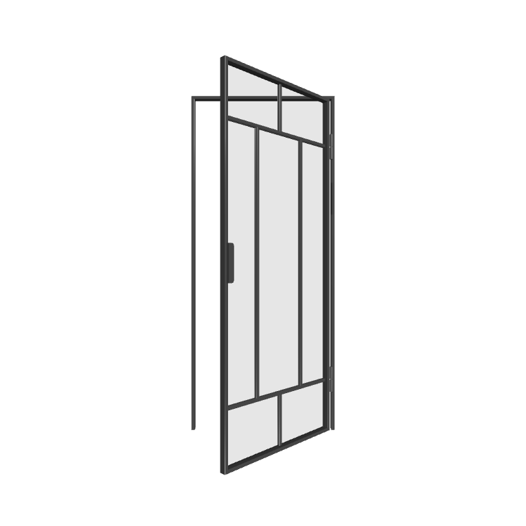 Stahl Lofttür D7 Elegance Line