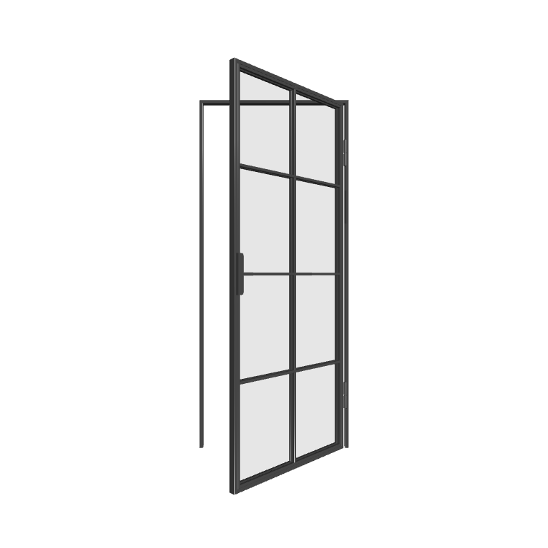 Stahl-Lofttür-D8 Industrial Line