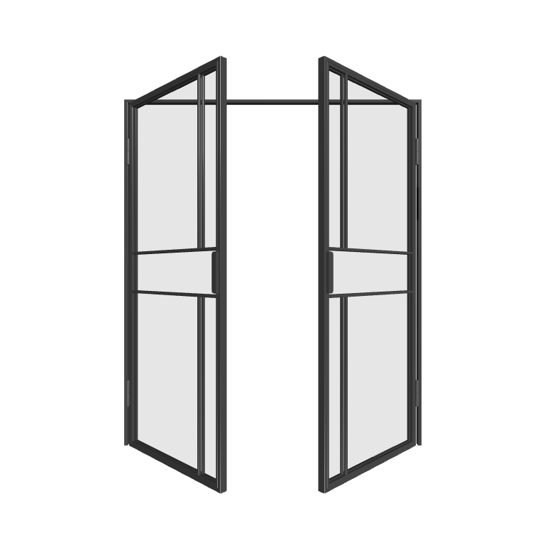 Loft Doppeltür M18 Industrial Line