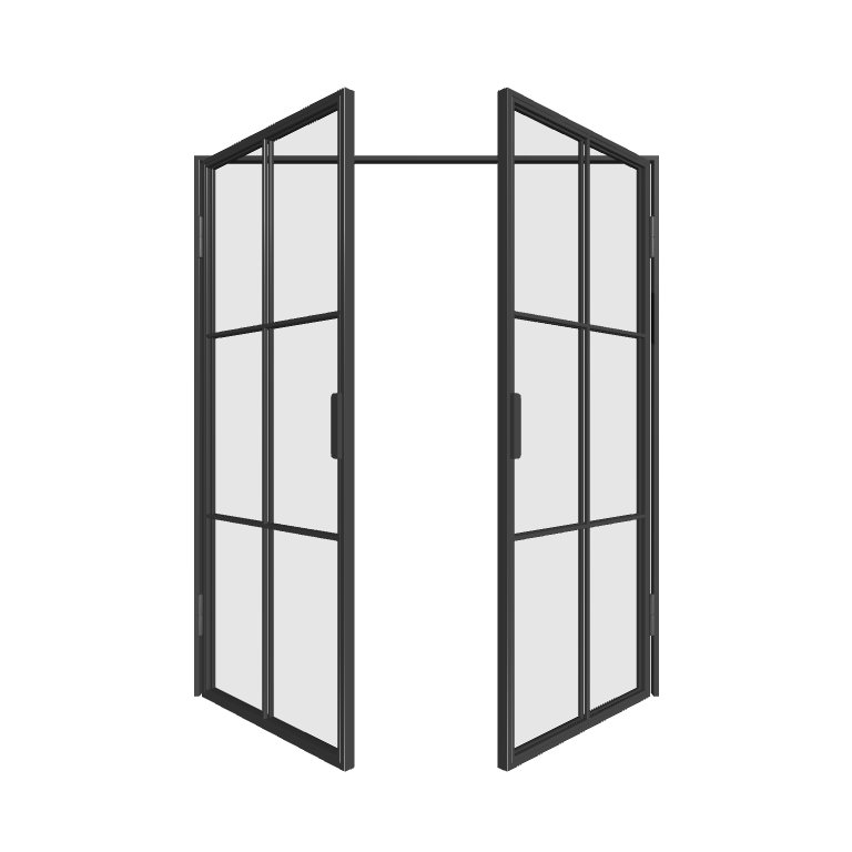 Loft Doppeltür M6 Industrial Line