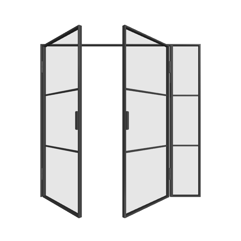 Loftdoppeltür mit Seitenteil rechts Elegance Line