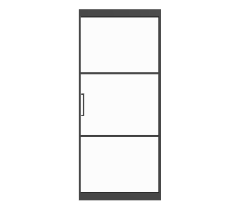 Magic Schiebetür - Aluminium Line