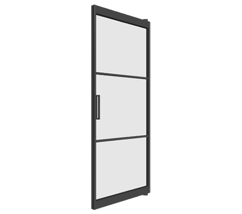 Loft Pivottür - Aluminium Line