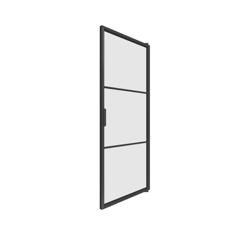 Stahl Pivot Lofttür P3 Industrial Line