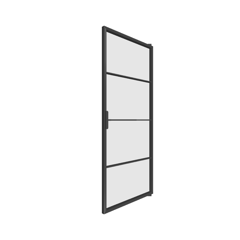 Stahl Pivot Lofttür P4 Industrial Line
