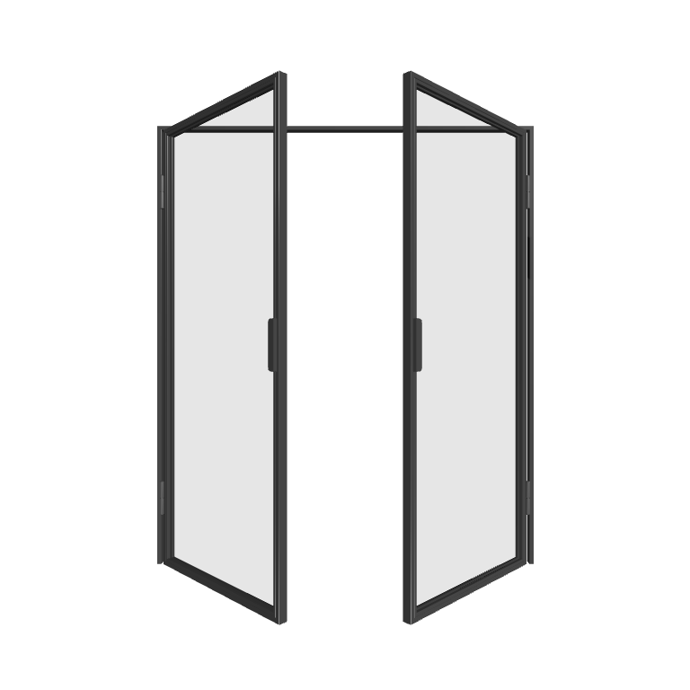 Loft Doppeltür M1 Industrial Line