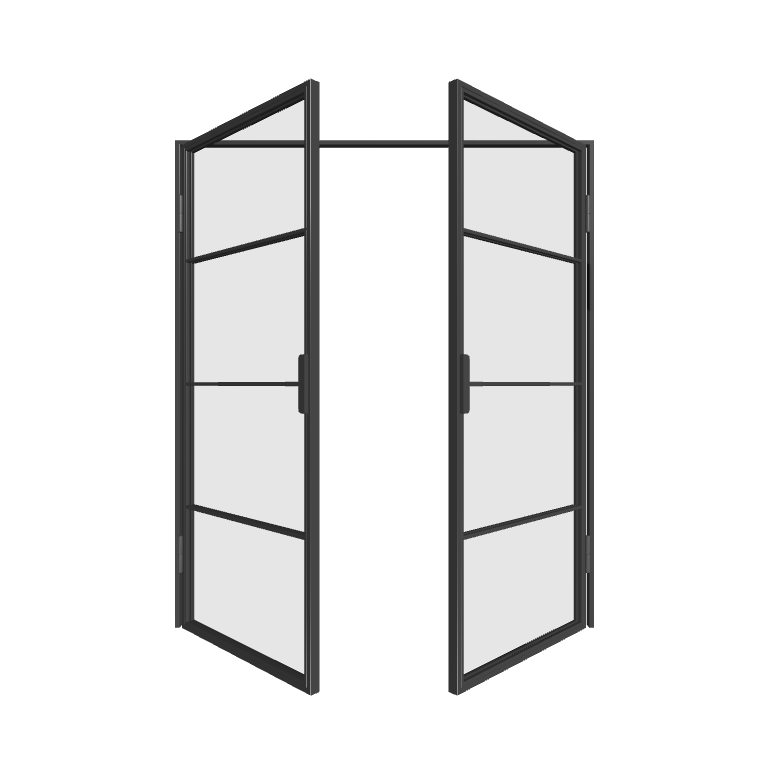 Loft Doppeltür M4 Industrial Line