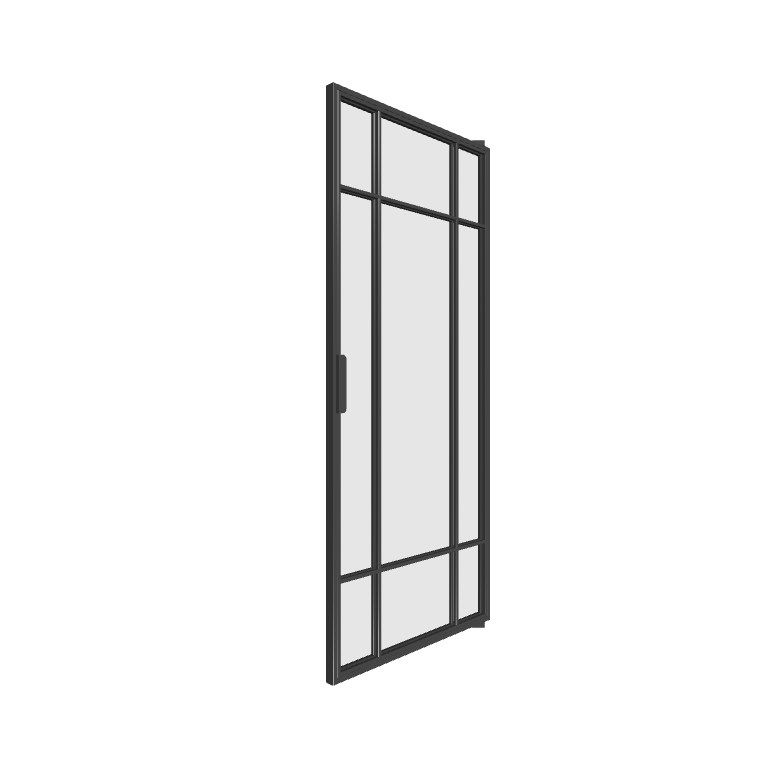 Stahl Pivot Lofttür P11 Industrial Line