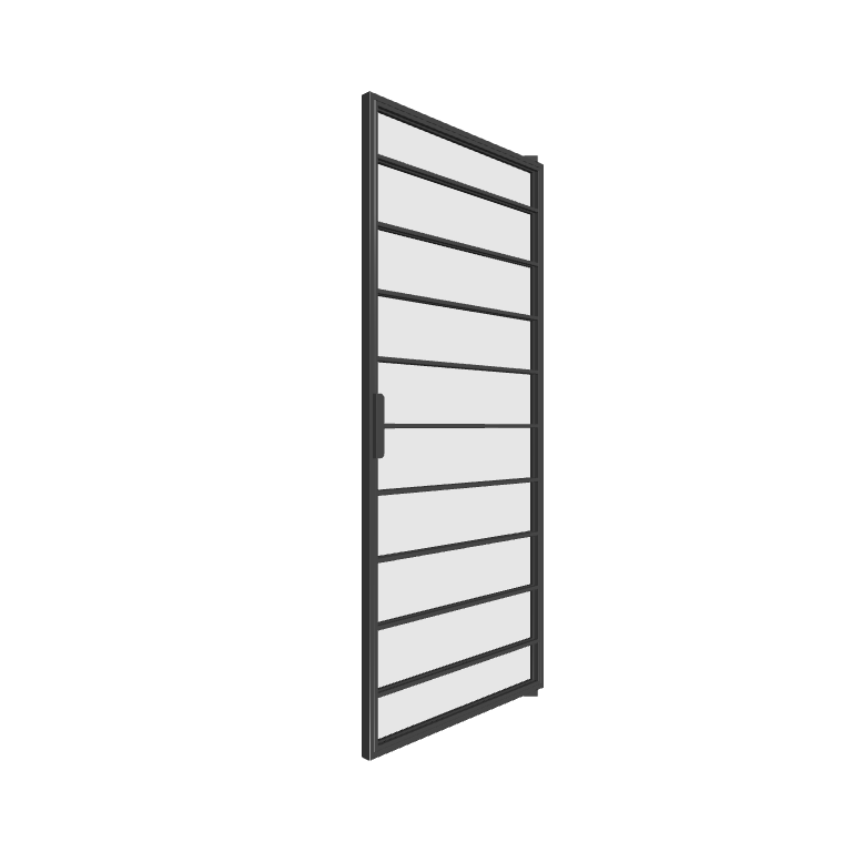 Stahl Pivot Lofttür P13 Industrial Line