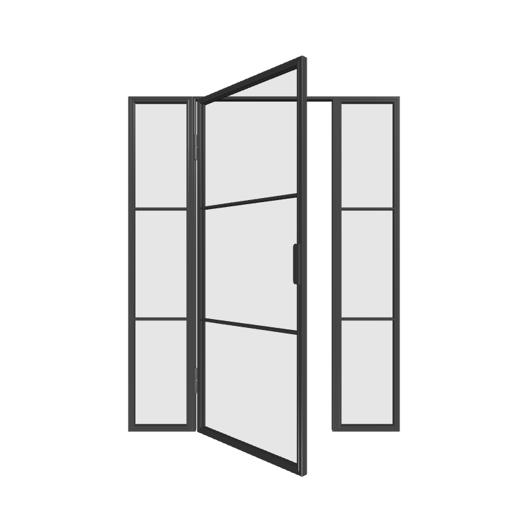 Lofttür mit Seitenteilen (DIN L) Loft Line