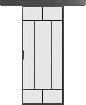 Loft Schiebetür S7 Industrial Line
