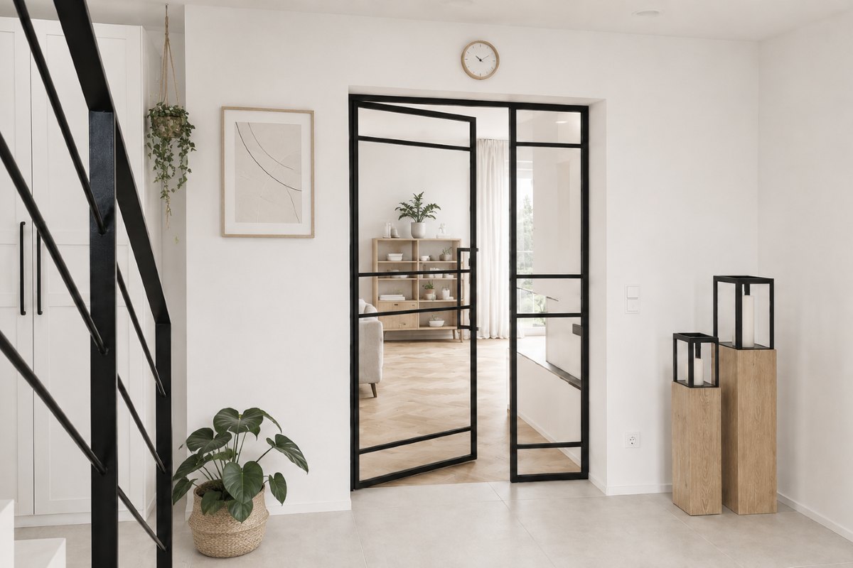Die Ästhetik Schwarzer Loft-Türen: Ein Moderner Trend in der Inneneinrichtung